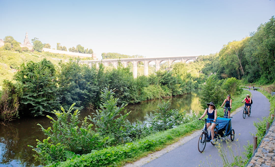 Greenway Brittany: bike ride on the banks of the Rance to Dinan-Cap Fréhel