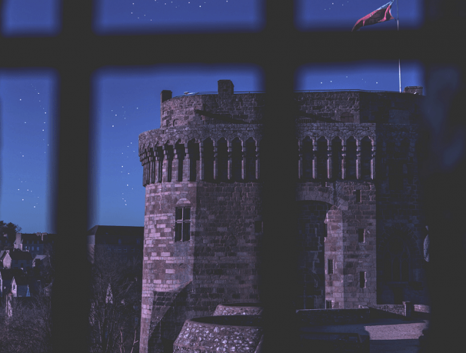 Visite nocturne au Château de Dinan Le 23 août 2024